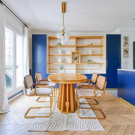 Lägenhet Bright Flat - 3br - 6p - Ternes *