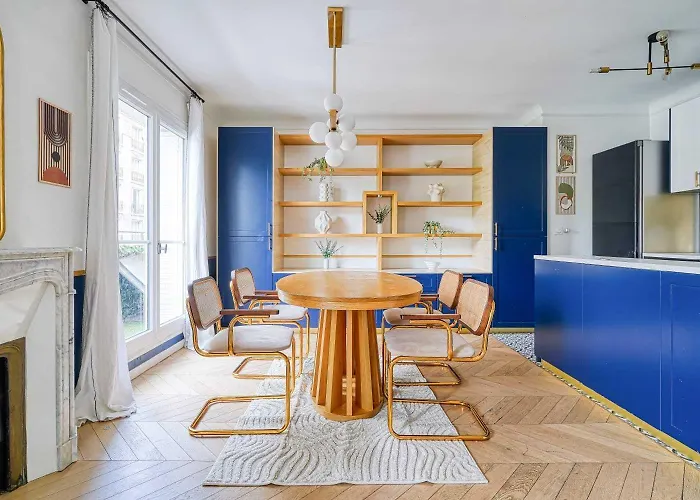 Lägenhet Bright Flat - 3br - 6p - Ternes *