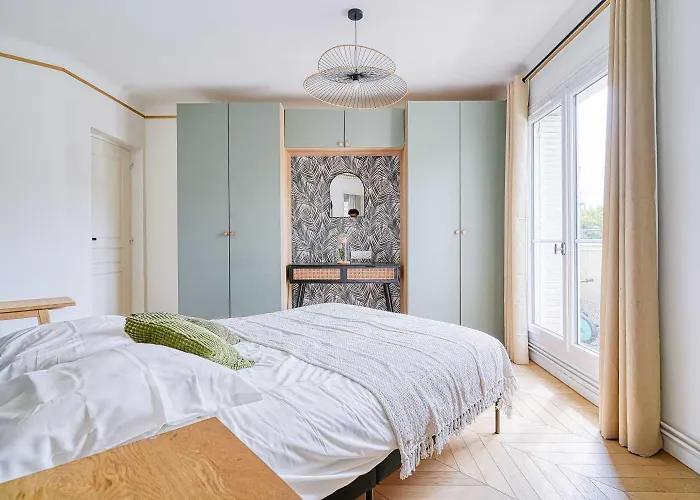 Lägenhet Bright Flat - 3br - 6p - Ternes *